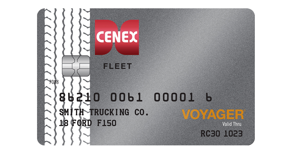 Cenex Voyager Fleet credit card