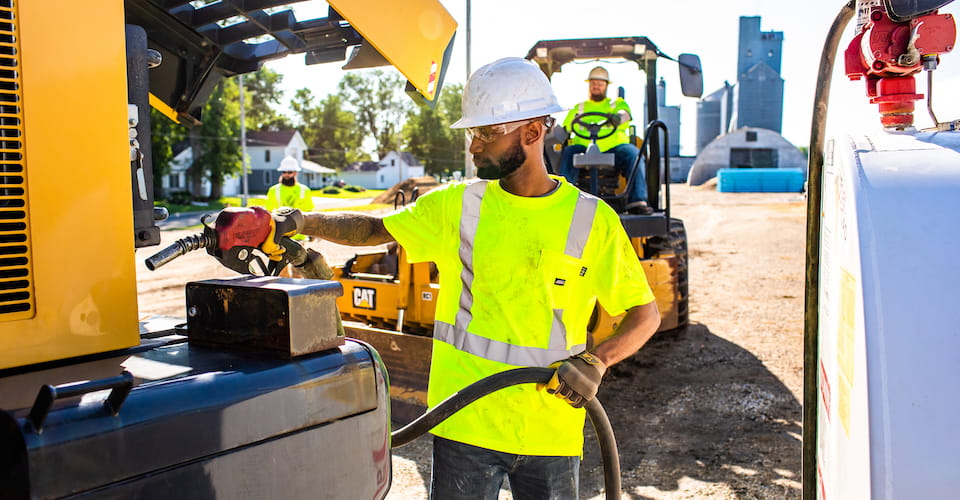 Boost construction site productivity with diesel fuel storage