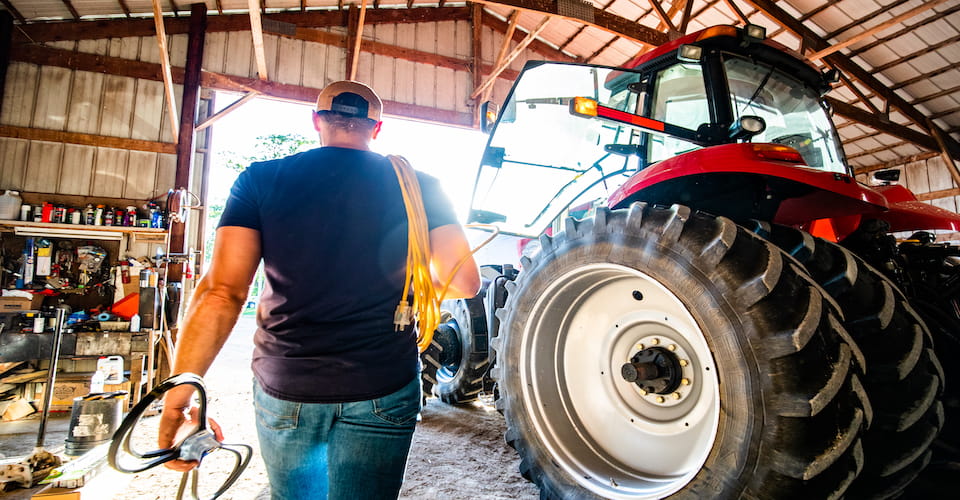 Preventing farm equipment bearing issues