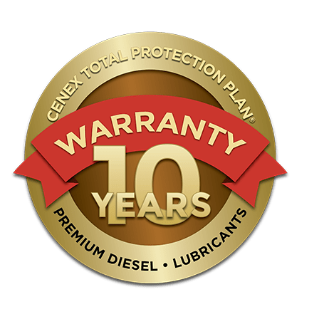 Cenex Total Protection Plan logo - 10 year warranty