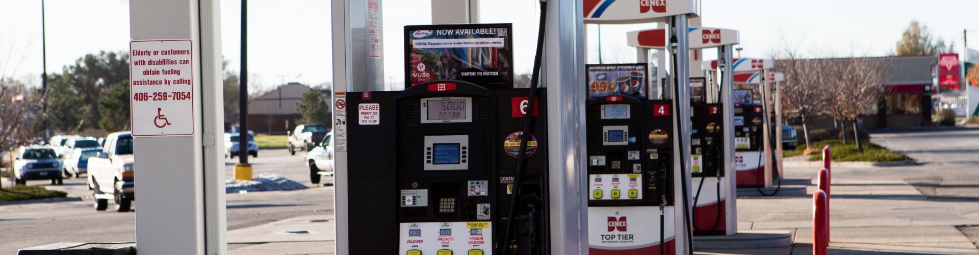 Cenex gas pump