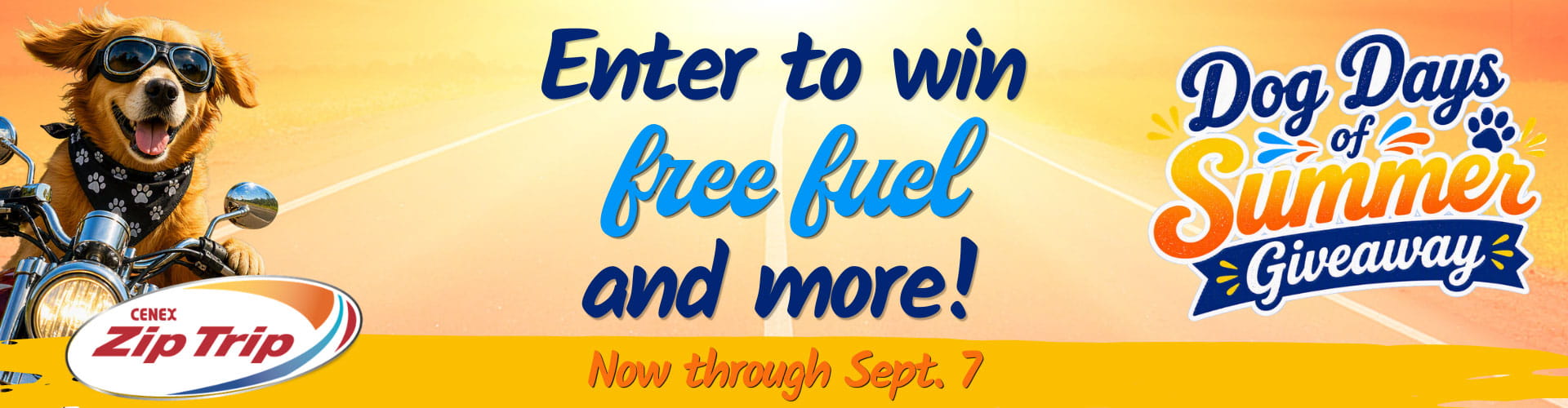 Dog Days of Summer giveaway graphic