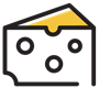 Double cheese icon