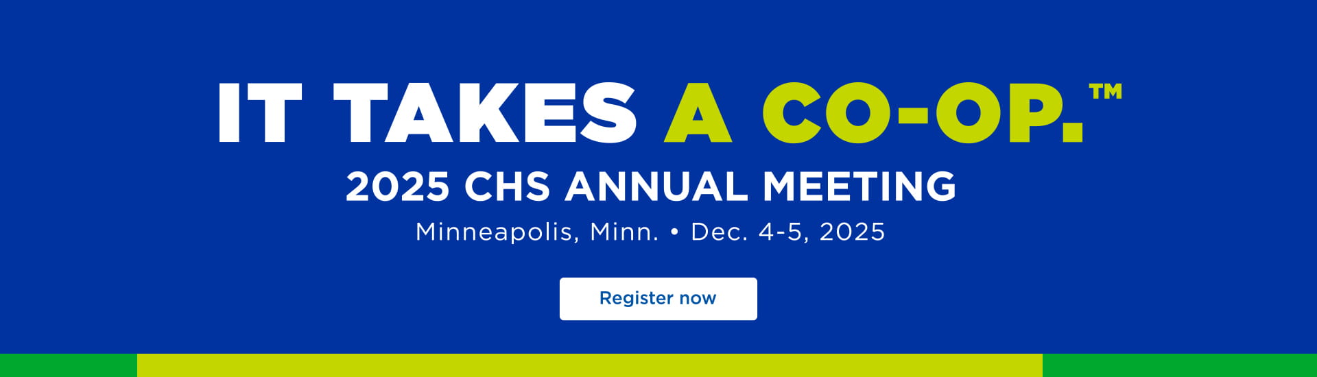 CHS Annual Meeting: It Takes a Co-op