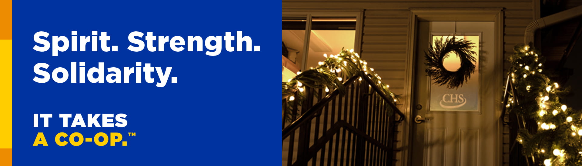 Spirit. Strength. Solidarity. It Takes A CO-OP.