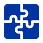 Collaborative puzzle icon