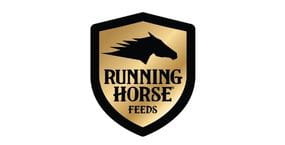 Running horse logo