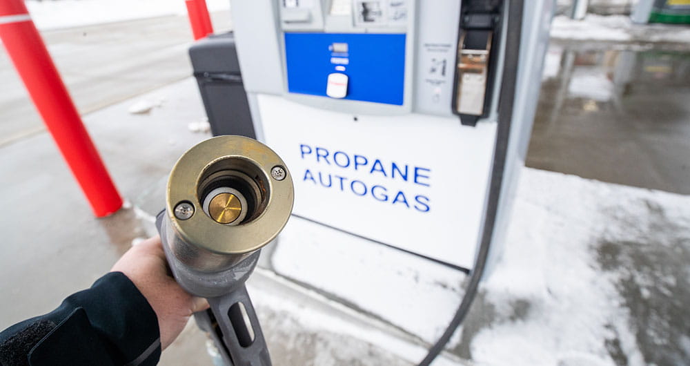 Propane autogas pump