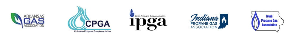 State and national propane association logos