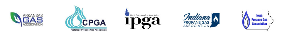State and national propane association logos