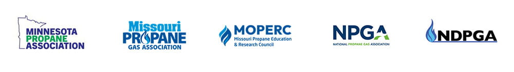 State and national propane association logos
