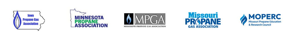 State and national propane association logos