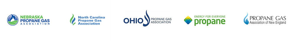State and national propane association logos