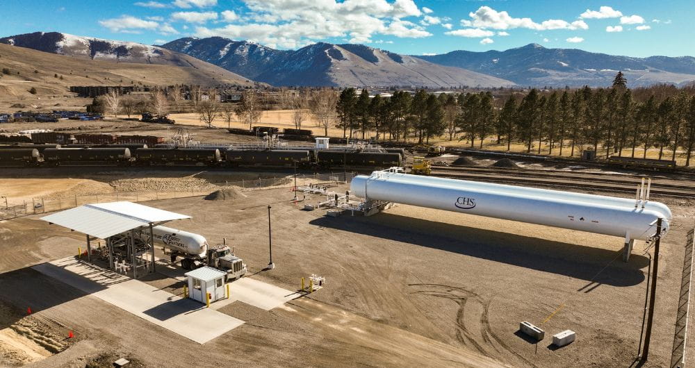 Missoula, Montana propane terminal