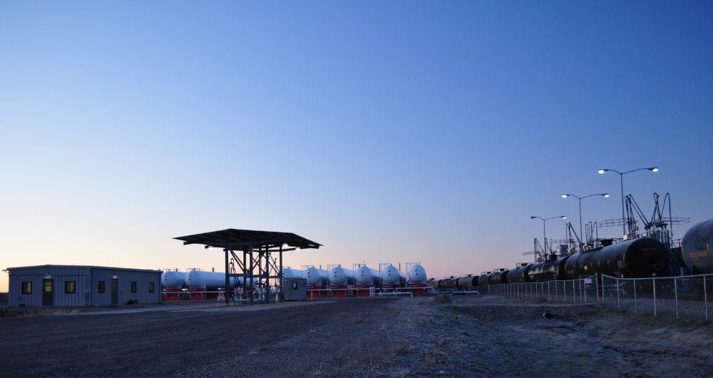Hannaford, ND rail terminal