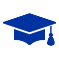 Graduation cap icon