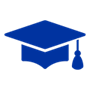 Graduation cap icon