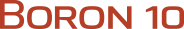 Boron 10 logo