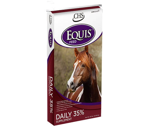 Equis Daily 35% horse feed bag