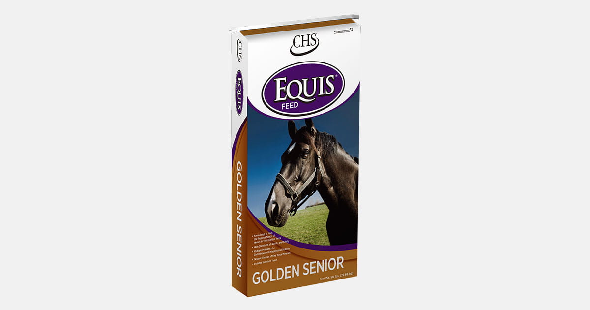 Equis Golden Senior horse feed bag Equis Golden Senior horse feed bag