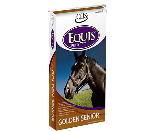 Equis Golden Senior horse feed bag Equis Golden Senior horse feed bag