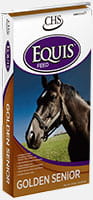 Equis Golden Senior horse feed bag