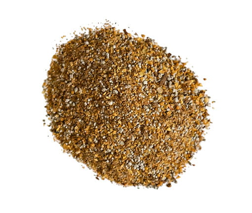 Equis Ultramin horse feed pellets Pile of Equis Ultramin horse feed pellets