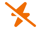 No electricity icon