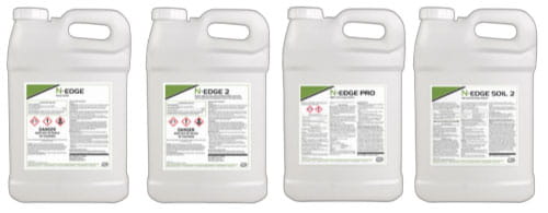 N-Edge product containers lined up