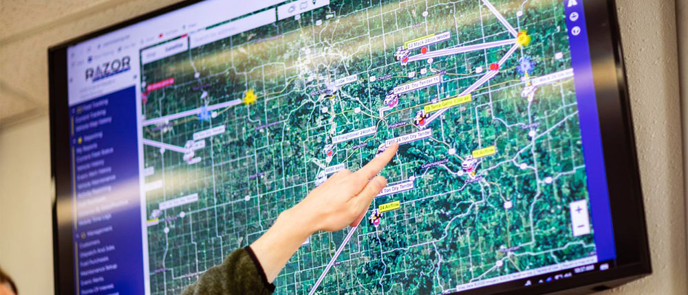 Real-time tracking technology allows ag customers to know when orders will arrive.