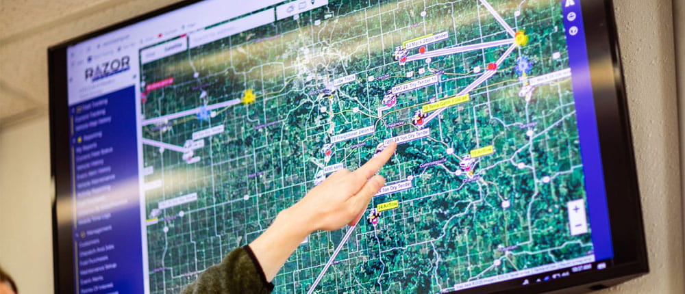 Real-time tracking technology allows ag customers to know when orders will arrive.