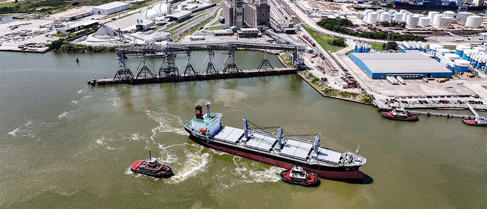 Barge loading