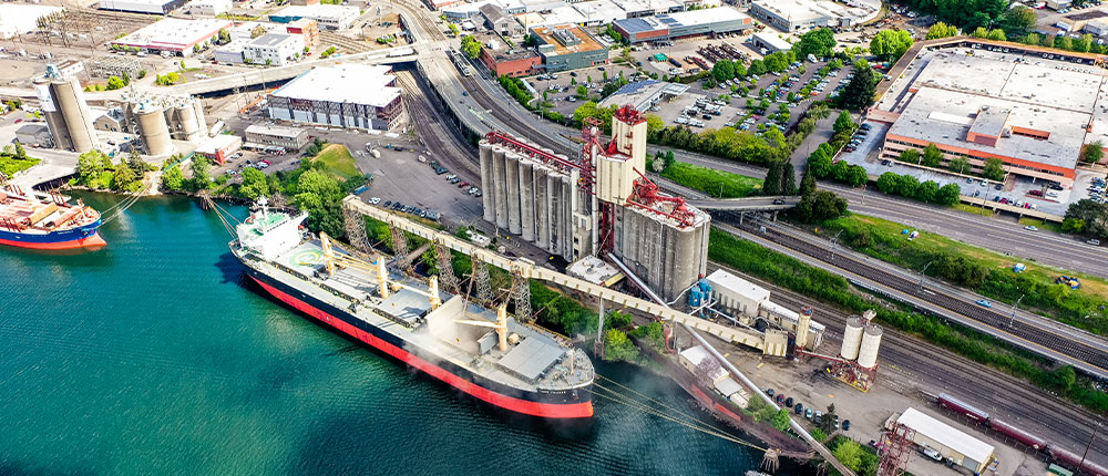 Barge loading