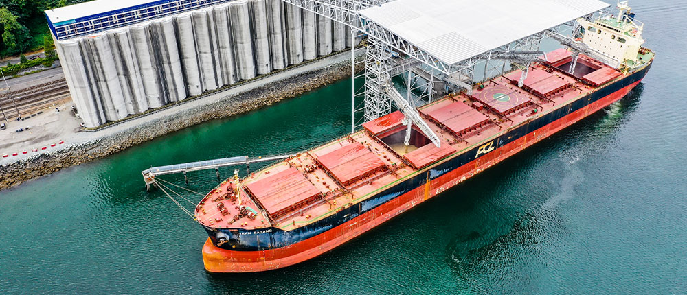 Barge loading