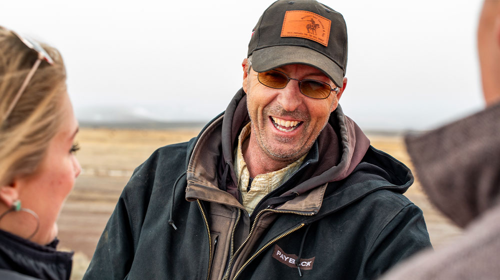 Montana rancher Koy Holland supports the Colt Challenge and University of Montana Western horsemanship program.