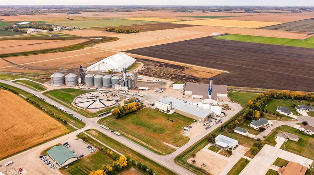 Aerial of Kindred, ND