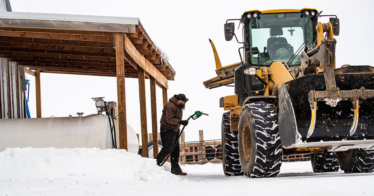 Bulk gas tank and gas can