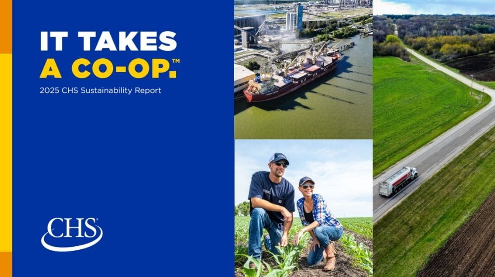 Cover of the 2025 CHS Sustainability Report